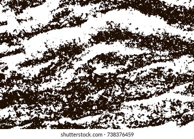 Grunge marble texture. White and black distress design. Torn stone modern background. Monochrome granite surface. Vector illustration.
