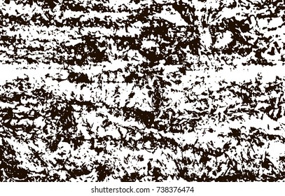 Grunge marble texture. White and black distress design. Torn stone modern background. Monochrome granite surface. Vector illustration.