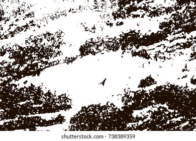 Grunge marble texture. White and black distress design. Torn stone modern background. Monochrome granite surface. Vector illustration.