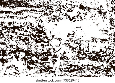 Grunge marble texture. White and black distress design. Torn stone modern background. Monochrome granite surface. Vector illustration.