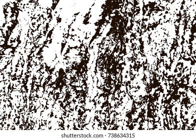Grunge marble texture. White and black distress design. Torn stone modern background. Monochrome granite surface. Vector illustration.