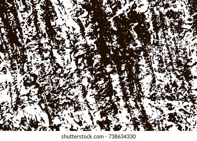 Grunge marble texture. White and black distress design. Torn stone modern background. Monochrome granite surface. Vector illustration.