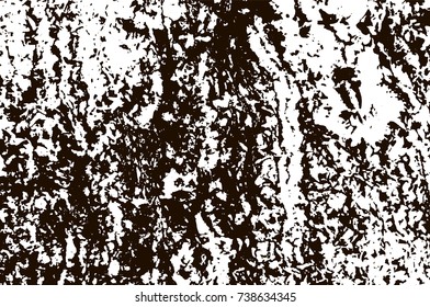 Grunge marble texture. White and black distress design. Torn stone modern background. Monochrome granite surface. Vector illustration.