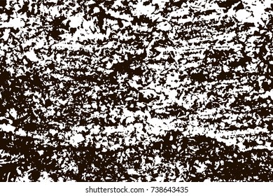 Grunge marble texture. White and black distress design. Torn stone modern background. Monochrome granite surface. Vector illustration.