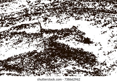 Grunge marble texture. White and black distress design. Torn stone modern background. Monochrome granite surface. Vector illustration.