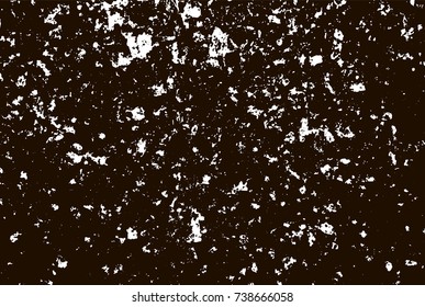 Grunge marble texture. White and black distress design. Torn stone modern background. Monochrome granite surface. Vector illustration.