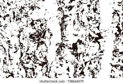 Grunge marble texture. White and black distress design. Torn stone modern background. Monochrome granite surface. Vector illustration.