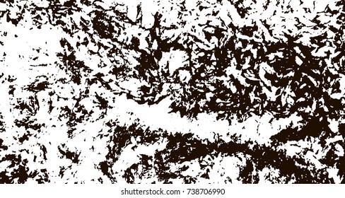Grunge marble texture. White and black distress design. Torn stone modern background. Monochrome granite surface. Vector illustration.