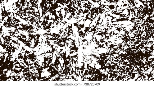 Grunge marble texture. White and black distress design. Torn stone modern background. Monochrome granite surface. Vector illustration.