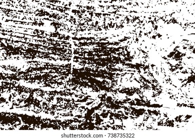 Grunge marble texture. White and black distress design. Torn stone modern background. Monochrome granite surface. Vector illustration.