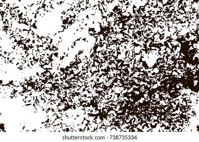 Grunge marble texture. White and black distress design. Torn stone modern background. Monochrome granite surface. Vector illustration.