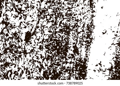 Grunge marble texture. White and black distress design. Torn stone modern background. Monochrome granite surface. Vector illustration.