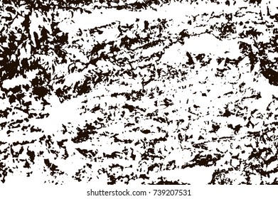 Grunge marble texture. White and black distress design. Torn stone modern background. Monochrome granite surface. Vector illustration.