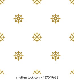 Grunge marine seamless pattern. Vector sea design. 