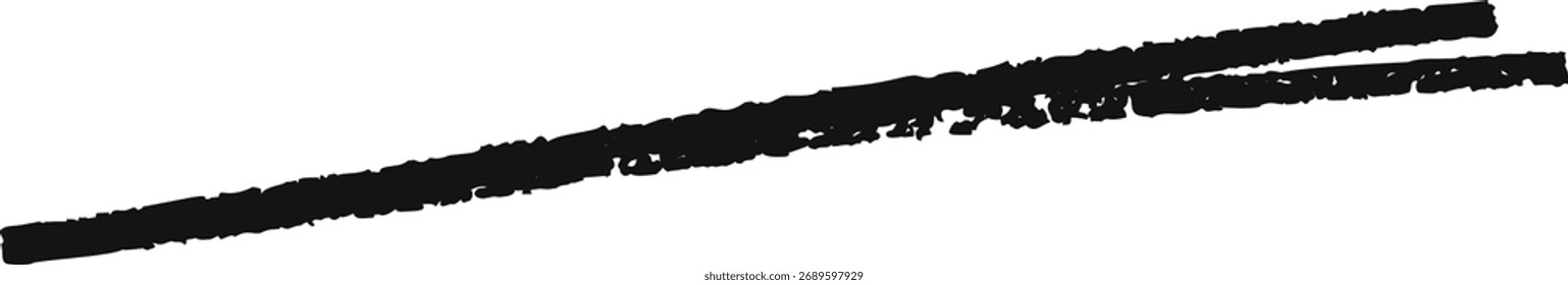 Grunge marker scribble line design