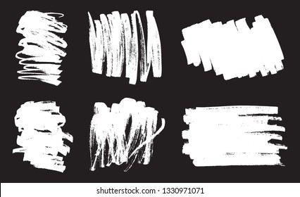 Grunge marker stains.Dirty design elements.