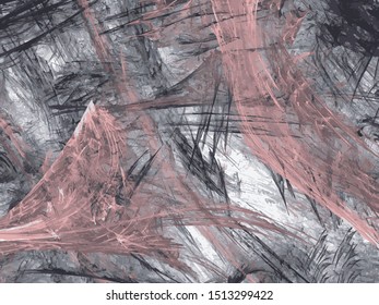 Grunge maroon gray abstract background on white backdrop. Rectangular horizontal medium rough design. Vector image.