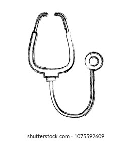 grunge medical stethoscope tool to rhythm care