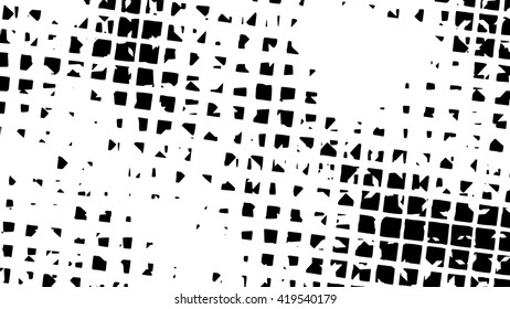 Grunge Mesh Background. Vector.