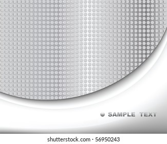 grunge metal interior, empty for your design