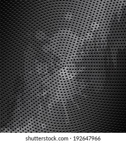Grunge metal template background for creative design work