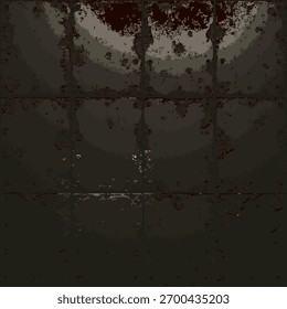 Fondo de la textura del metal del grunge, modelo viejo del acero oxidado