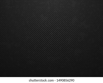 Grunge metal texture. Black metal background. Abstract vector illustration