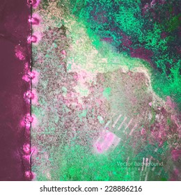 grunge metal texture, vector background