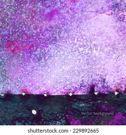 grunge metal texture, vector background