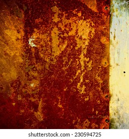 grunge metal texture, vector background