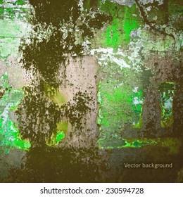 grunge metal texture, vector background