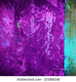 grunge metal texture, vector background