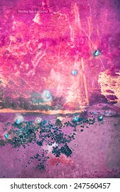grunge metal texture, vector background