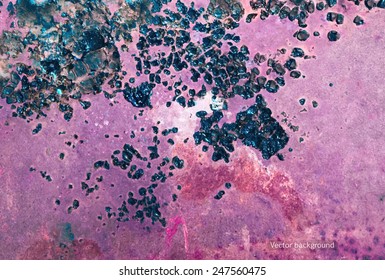 grunge metal texture, vector background