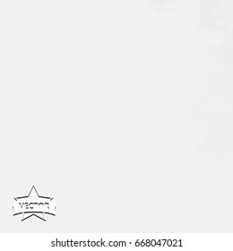 Grunge metal texture, vector background