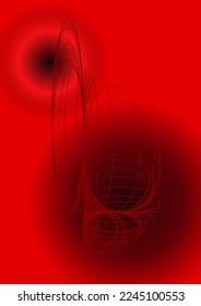Grunge Minimal Geometric Vector Poster Design with Lines and Gradient Colorful Circles. Set of Abstract Backgrounds for Covers, Flyers, Templates, Booklets, Cards, Brochures, Branding, etc.