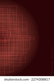 Grunge Minimal Geometric Vector Poster Design with Lines and Gradient Colorful Circles. Set of Abstract Backgrounds for Covers, Flyers, Templates, Booklets, Cards, Brochures, Branding, etc.