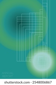 Diseño de póster de Vector geométrico minimalista Grunge con líneas y círculos coloridos degradados. Colección de fondos abstractos para cubiertas, volantes, Plantillas, folletos, tarjetas, folletos, marcas, etc.