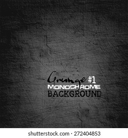 Grunge monochrome background. vector illustration.