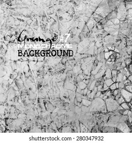 Grunge monochrome background. vector illustration.