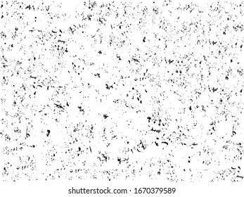 Grunge monochrome  textured abstract vector background. Texture template,urban scratched wallpaper. Retro vintage dirty effect with grain