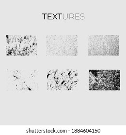 Grunge monochrome textured abstract vector, Abstract grunge surface texture background