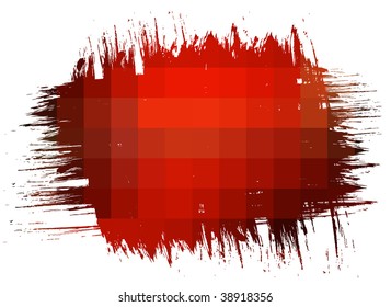 grunge Mosaic rainbow