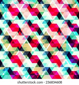 grunge mosaic seamless texture