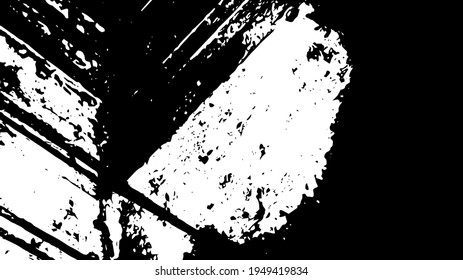 Grunge mottled stone surface. Small crushed stone, granite chips. Rough monochrome slab. Spotted lenoleum. Vector modern abstract grime texture.