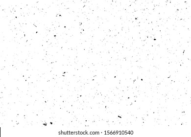 Grunge mottled texture. Abstract background of small noise with chaotic particles and grain. Chaotic dots, spots, particles. Overlay pattern. Vector illustration.