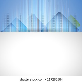 Grunge mountain background