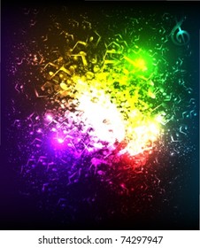 grunge musical background
