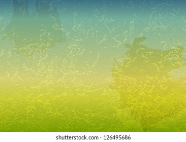 grunge nature background with space for text vector illustration