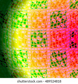 Grunge neon texture background. Trendy elements cards. Wallpaper for boys and girls. Memphis style for fashion.